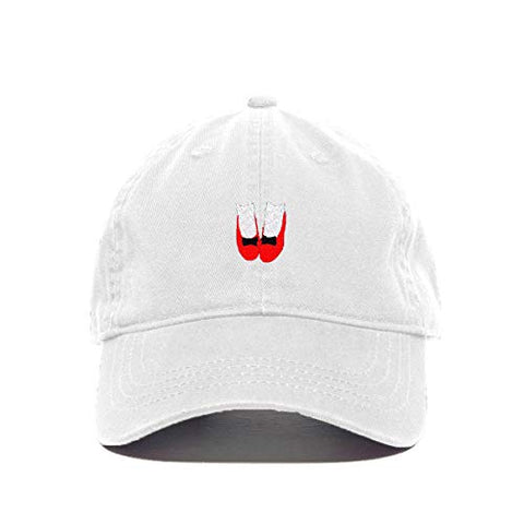 Lady Shoes Baseball Cap Embroidered Cotton Adjustable Dad Hat