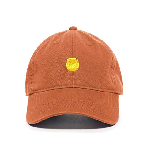 Honey Pot Baseball Cap Embroidered Cotton Adjustable Dad Hat