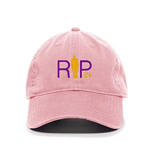 RIP Kobe 24 Baseball Cap Embroidered Cotton Adjustable Dad Hat