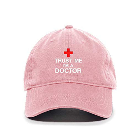 Trust Me I'm A Doctor Baseball Cap Embroidered Cotton Adjustable Dad Hat