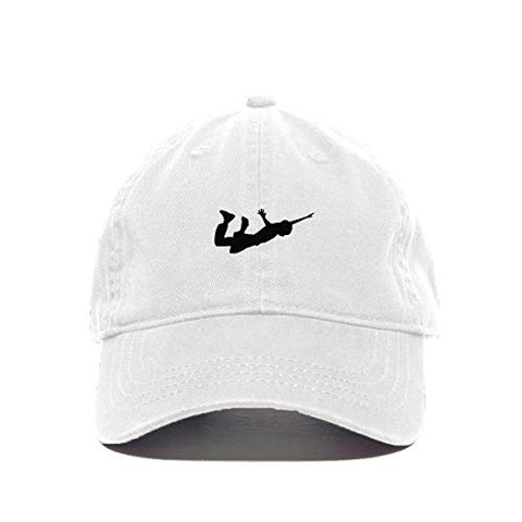 Guy Flying Baseball Cap Embroidered Cotton Adjustable Dad Hat