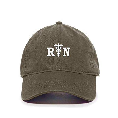 Registered Nurse RN Baseball Cap Embroidered Cotton Adjustable Dad Hat