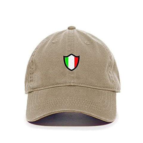 Italy Italian Flag Baseball Cap Embroidered Cotton Adjustable Dad Hat