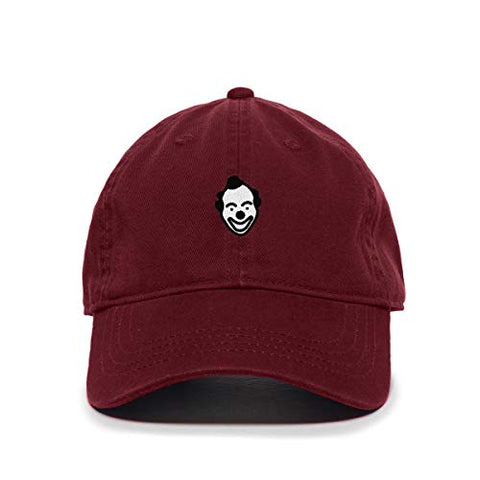 Clown Face Baseball Cap Embroidered Cotton Adjustable Dad Hat