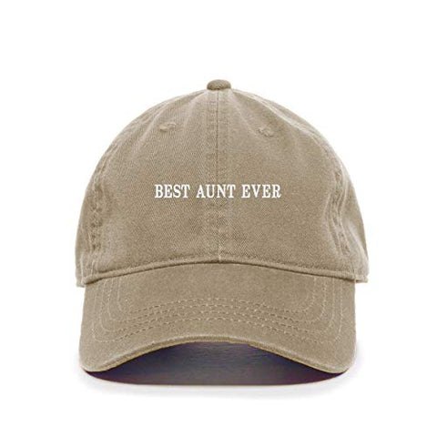 Best Aunt Ever Baseball Cap Embroidered Cotton Adjustable Dad Hat