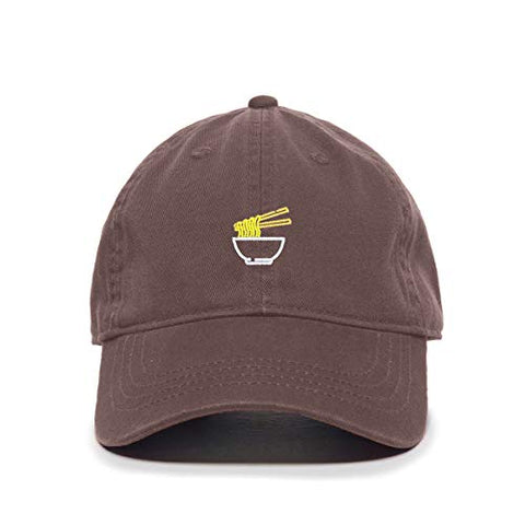 Noodles Baseball Cap Embroidered Cotton Adjustable Dad Hat