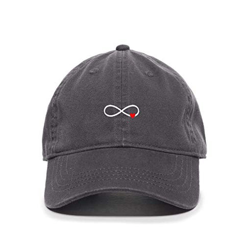 Infinity Love Baseball Cap Embroidered Cotton Adjustable Dad Hat