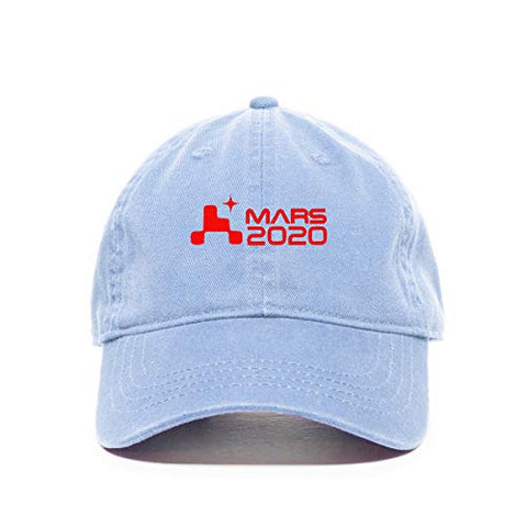 Mars 2020 Rover Logo Baseball Cap Embroidered Cotton Adjustable Dad Hat