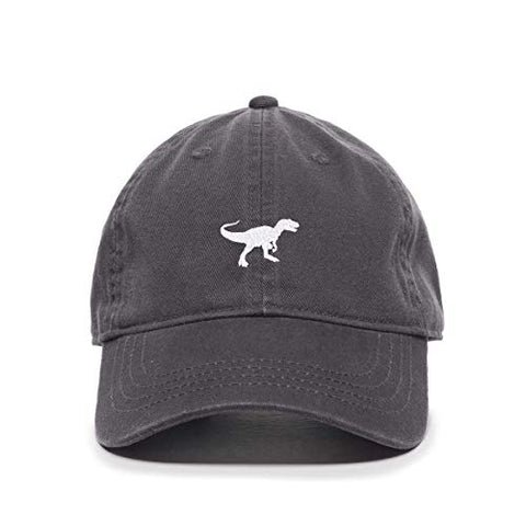 Dinosaur Baseball Cap Embroidered Cotton Adjustable Dad Hat