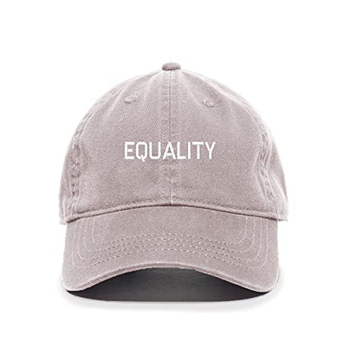 Equality Baseball Cap Embroidered Cotton Adjustable Dad Hat