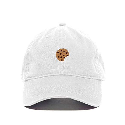 Chocolate Chip Cookie Baseball Cap Embroidered Cotton Adjustable Dad Hat