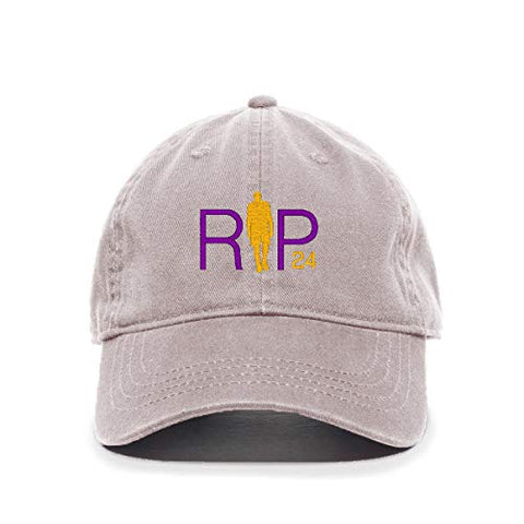 RIP Kobe 24 Baseball Cap Embroidered Cotton Adjustable Dad Hat