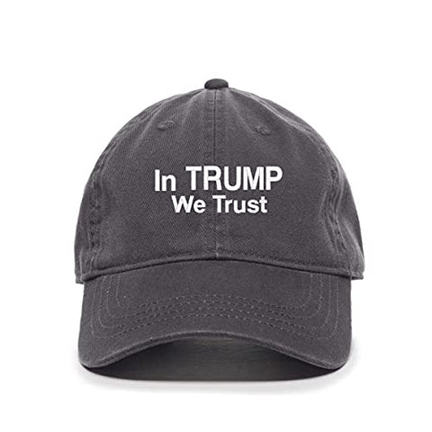 in Trump We Trust Baseball Cap Embroidered Cotton Adjustable Dad Hat