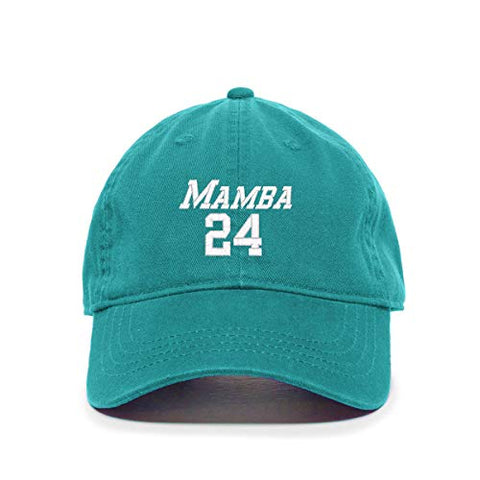 Mamba 24 Kobe Baseball Cap Embroidered Cotton Adjustable Dad Hat