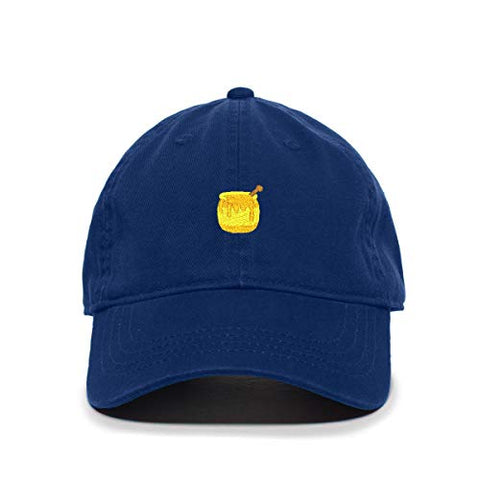 Honey Pot Baseball Cap Embroidered Cotton Adjustable Dad Hat