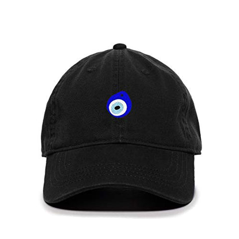 Evil Eye Baseball Cap Embroidered Cotton Adjustable Dad Hat