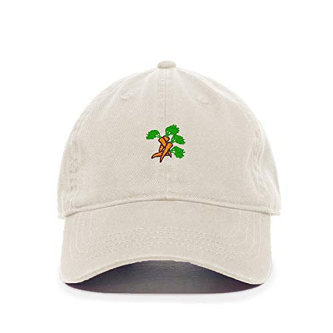 Carrots Baseball Cap Embroidered Cotton Adjustable Dad Hat