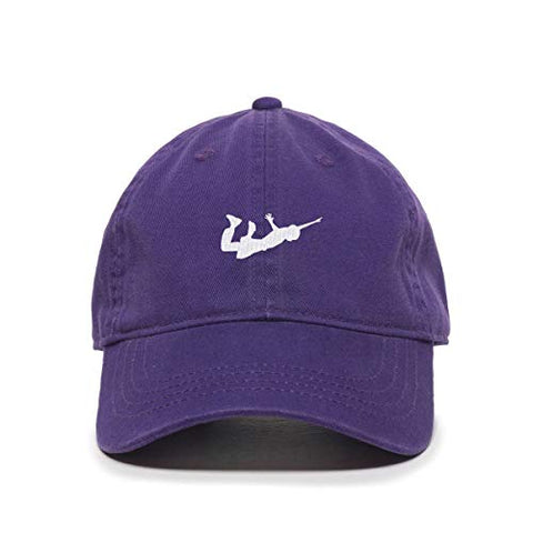 Guy Flying Baseball Cap Embroidered Cotton Adjustable Dad Hat