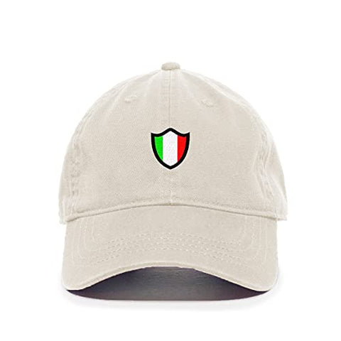 Italy Italian Flag Baseball Cap Embroidered Cotton Adjustable Dad Hat