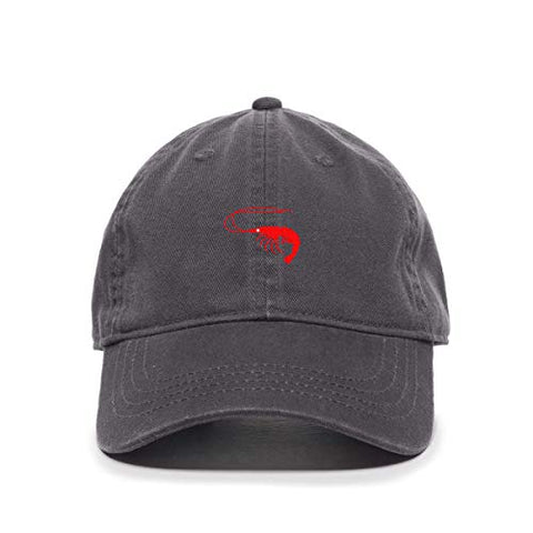 Shrimp Baseball Cap Embroidered Cotton Adjustable Dad Hat