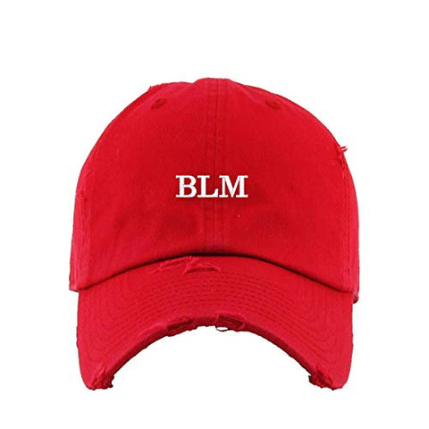 BLM Black Lives Matter Vintage Baseball Cap Embroidered Cotton Adjustable Distressed Dad Hat