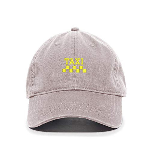 Taxi Baseball Cap Embroidered Cotton Adjustable Dad Hat