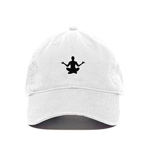 Yoga Baseball Cap Embroidered Cotton Adjustable Dad Hat
