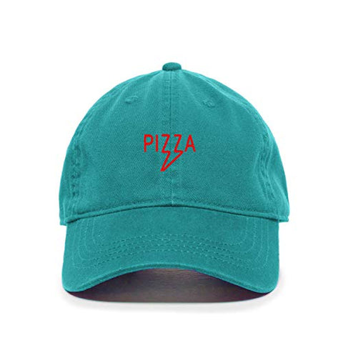 Pizza Baseball Cap Embroidered Cotton Adjustable Dad Hat