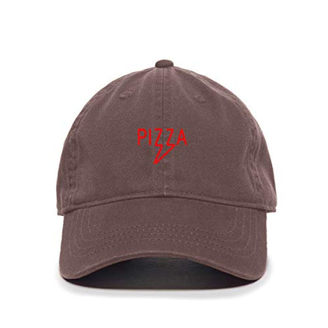 Pizza Baseball Cap Embroidered Cotton Adjustable Dad Hat