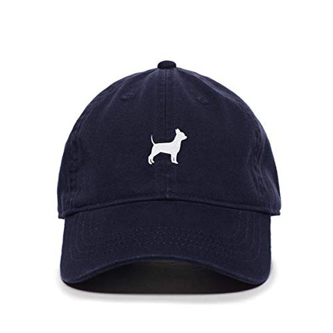 Chihuahua Baseball Cap Embroidered Cotton Adjustable Dad Hat