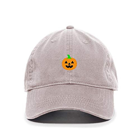 Halloween Pumpkin Baseball Cap Embroidered Cotton Adjustable Dad Hat