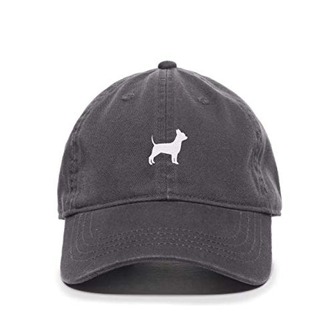 Chihuahua Baseball Cap Embroidered Cotton Adjustable Dad Hat