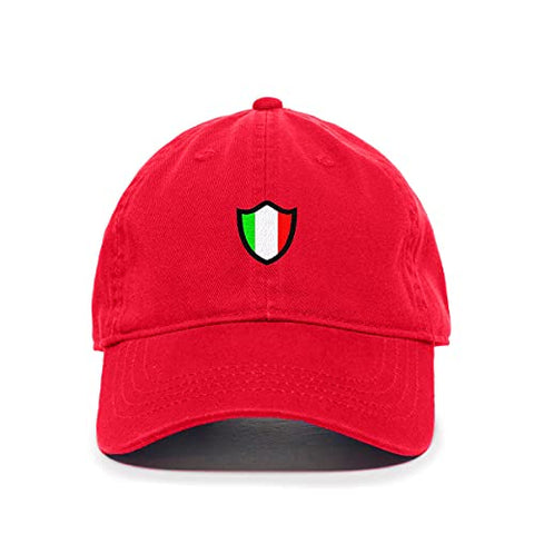 Italy Italian Flag Baseball Cap Embroidered Cotton Adjustable Dad Hat