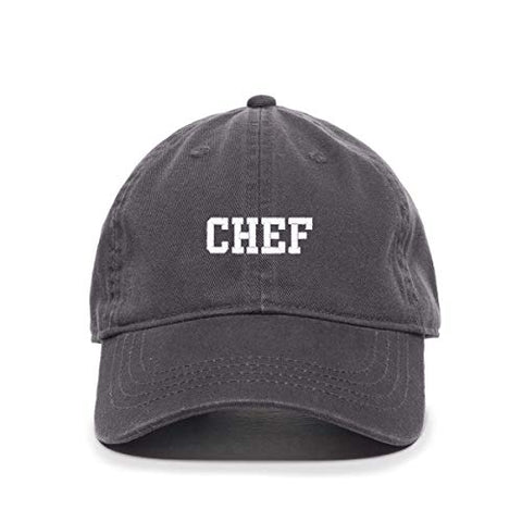 Chef Baseball Cap Embroidered Cotton Adjustable Dad Hat