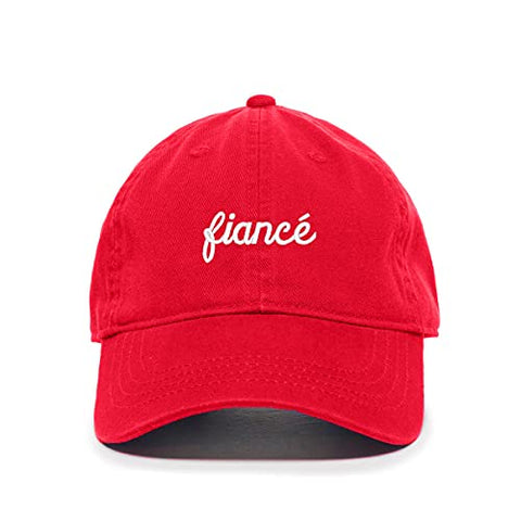 Fiance Baseball Cap Embroidered Cotton Adjustable Dad Hat