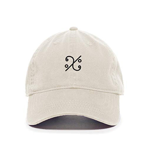 Segno Baseball Cap Embroidered Cotton Adjustable Dad Hat