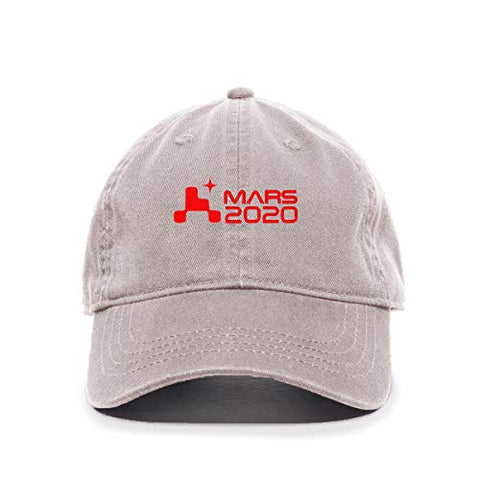 Mars 2020 Rover Logo Baseball Cap Embroidered Cotton Adjustable Dad Hat