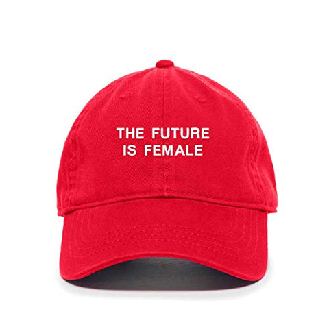 The Future is Female Baseball Cap Embroidered Cotton Adjustable Dad Hat