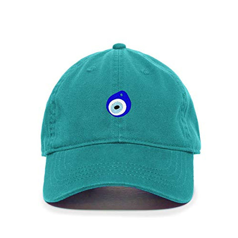 Evil Eye Baseball Cap Embroidered Cotton Adjustable Dad Hat