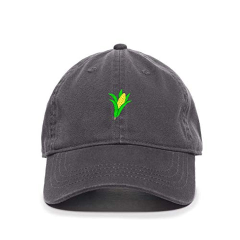 Corn Baseball Cap Embroidered Cotton Adjustable Dad Hat