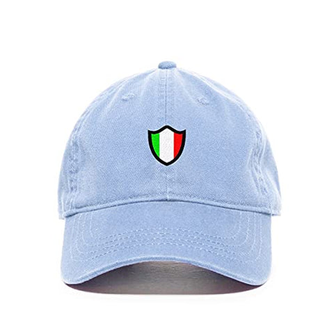 Italy Italian Flag Baseball Cap Embroidered Cotton Adjustable Dad Hat