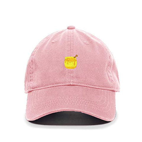 Honey Pot Baseball Cap Embroidered Cotton Adjustable Dad Hat