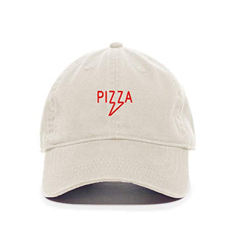 Pizza Baseball Cap Embroidered Cotton Adjustable Dad Hat