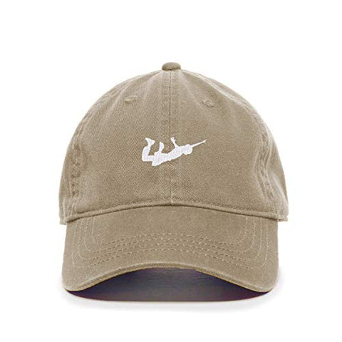 Guy Flying Baseball Cap Embroidered Cotton Adjustable Dad Hat