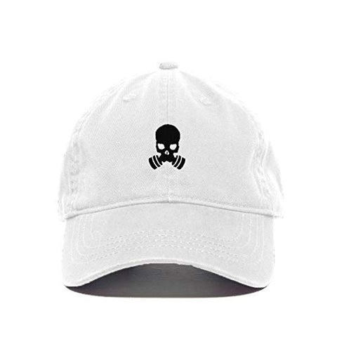 Gas Mask Baseball Cap Embroidered Cotton Adjustable Dad Hat