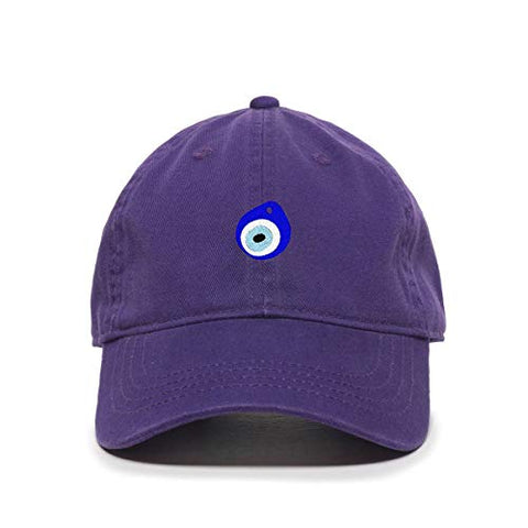 Evil Eye Baseball Cap Embroidered Cotton Adjustable Dad Hat