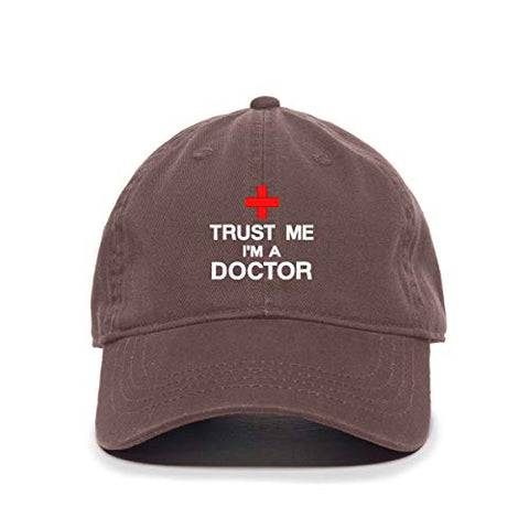 Trust Me I'm A Doctor Baseball Cap Embroidered Cotton Adjustable Dad Hat