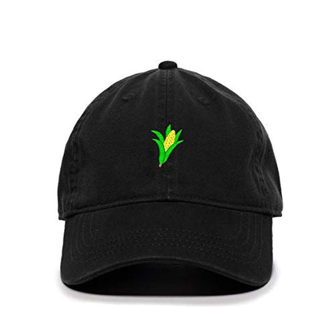 Corn Baseball Cap Embroidered Cotton Adjustable Dad Hat