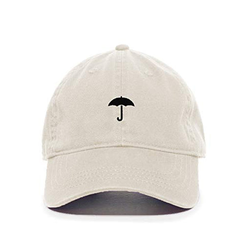 Umbrella Baseball Cap Embroidered Cotton Adjustable Dad Hat