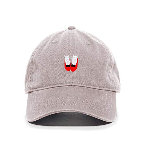 Lady Shoes Baseball Cap Embroidered Cotton Adjustable Dad Hat